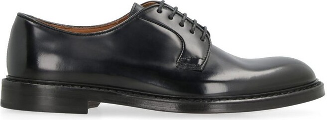 Doucal's Round Toe Derby Shoes