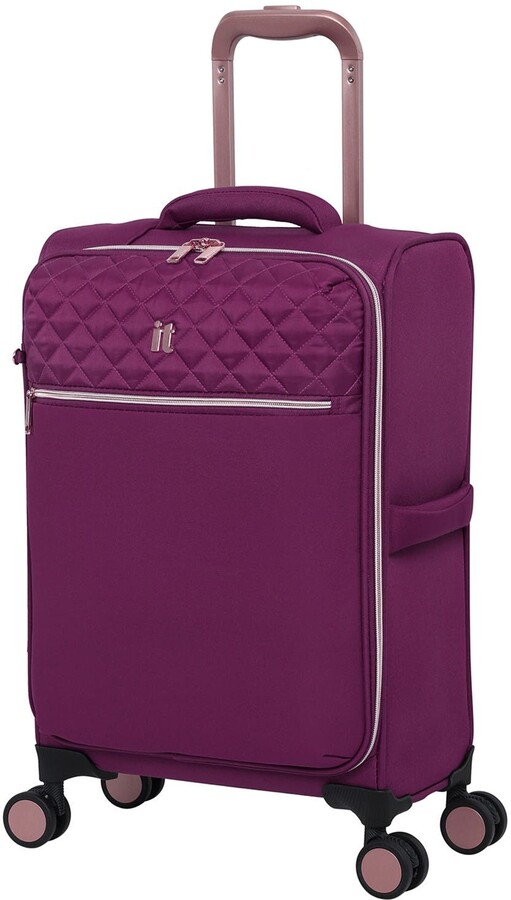it luggage quilted divinity holdall black rosegold