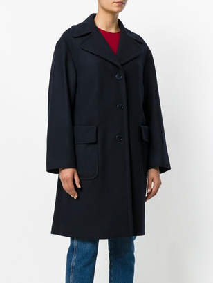RED Valentino loose-fit coat