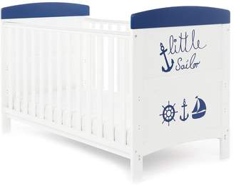 O Baby Obaby Grace Inspire Little Sailor Cot Bed