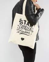 Thumbnail for your product : Reclaimed Vintage Inspired X Romeo & Juliet Tote Bag With Use Code Print