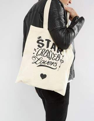 Reclaimed Vintage Inspired X Romeo & Juliet Tote Bag With Use Code Print