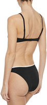 Thumbnail for your product : Solid & Striped The Daphne Floral-appliqued Low-rise Bikini Briefs