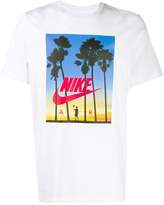 Thumbnail for your product : Nike palm tree print T-shirt