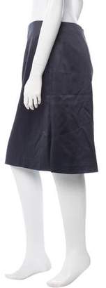 Acne Studios Satin Knee-Length Skirt w/ Tags