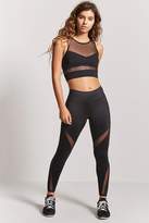 Thumbnail for your product : Forever 21 High Impact - Sheer Panel Sports Bra