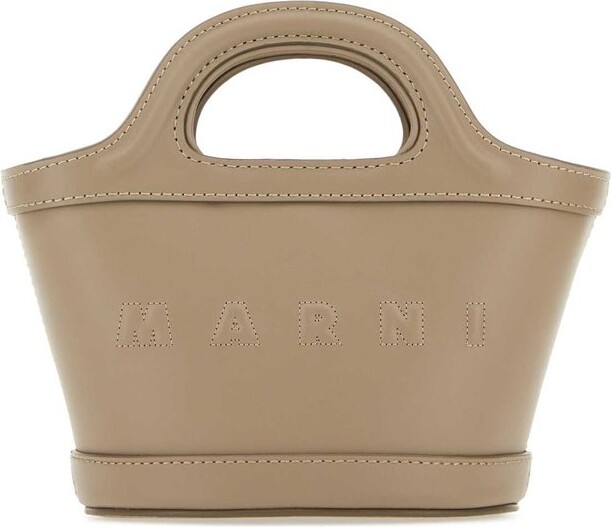 Marni Tropicalia Logo Embroidered Micro Tote Bag - ShopStyle