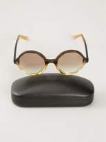 Thumbnail for your product : Cutler & Gross bi-colour circle sunglasses