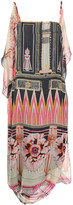 Thumbnail for your product : Temperley London Athena Draped Printed Silk-chiffon Dress