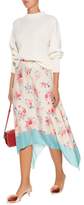 Thumbnail for your product : Vilshenko Moira Ink Floral Skirt