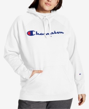champion white pullover hoodie women's