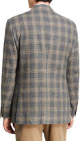 Thumbnail for your product : Caruso Men's Glen Check Wool-Blend Blazer, Gray