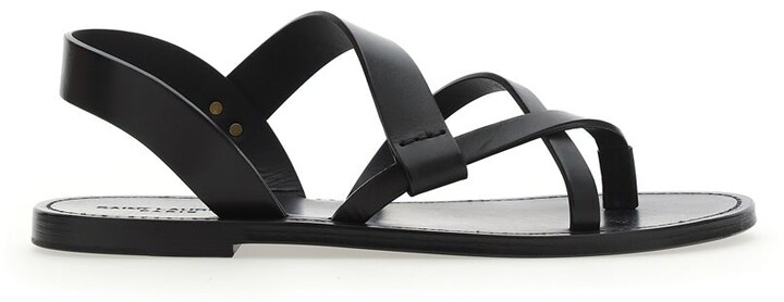 saint laurent slides men's