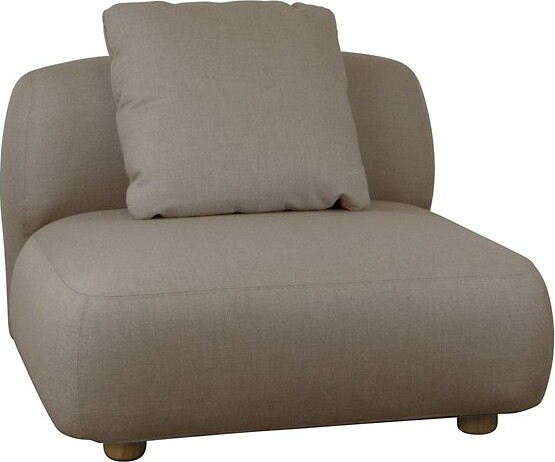 Cane-line Capture Single Module Outdoor Sofa in Brown