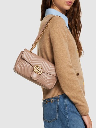 Gucci Small Gg Marmont 2.0 Leather Bag