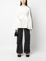 Thumbnail for your product : Y-3 Sail Closure long-sleeve T-shirt