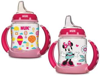 NUK 5 Ounce Learner Cup, 2 Count, Minnie Mouse/Balloons
