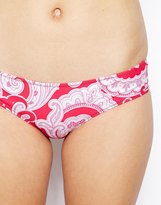 Thumbnail for your product : Pistol Panties Molly Cranberry Floral & Pink Lotus Bikini Set
