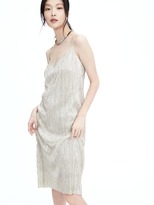 Thumbnail for your product : Banana Republic Strappy Knit Foil Slip Dress