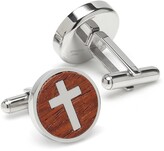 Thumbnail for your product : Cufflinks Inc. Cross Wood Cuff Links