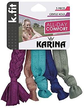Karina K.Fit Braided Soft Hair Ties