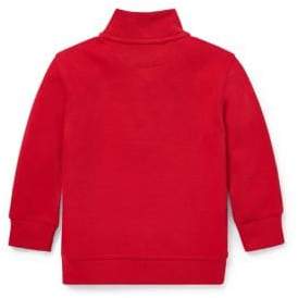 Ralph Lauren Childrenswear Baby Boy's Cotton Half-Zip Pullover