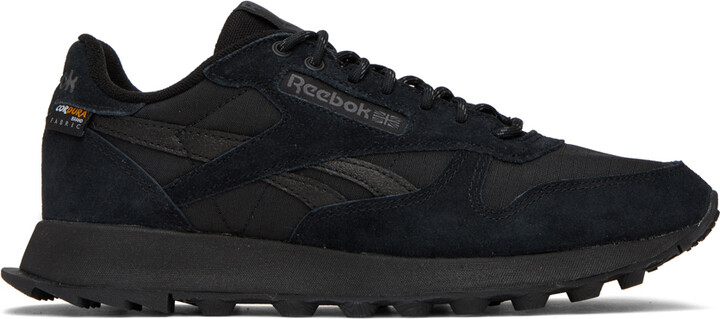 Reebok Suede Men's Black Shoes | ShopStyle