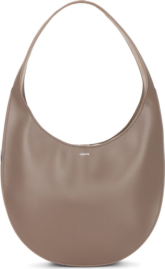Coperni Medium Soft Swipe Bag in Taupe