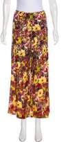 Thumbnail for your product : Jean Paul Gaultier Floral Printed Mid-Rise Pants