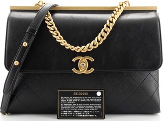 Chanel Large Coco Luxe Bag - Black Handle Bags, Handbags