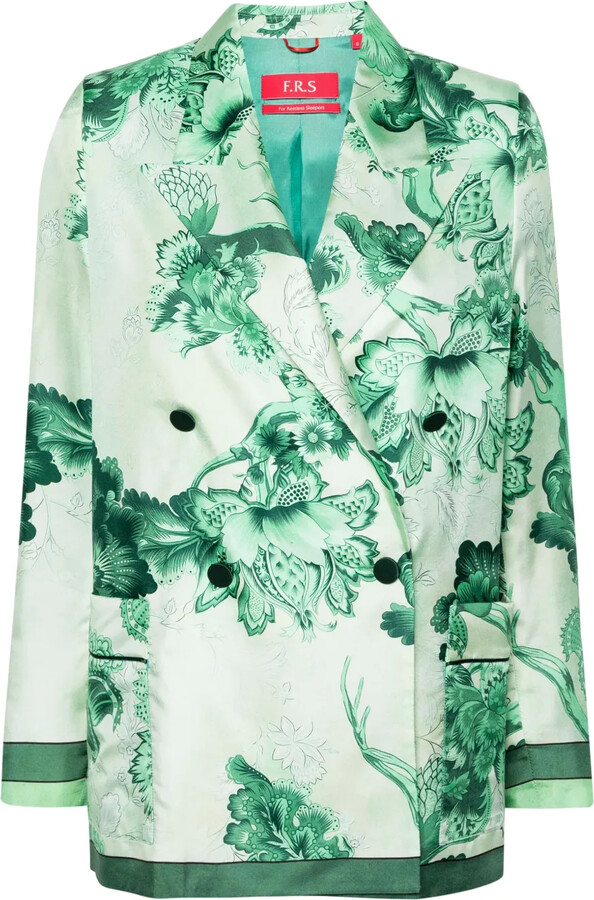 F.R.S For Restless Sleepers Lone double-breasted blaser