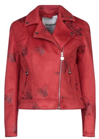 desigual red jacket