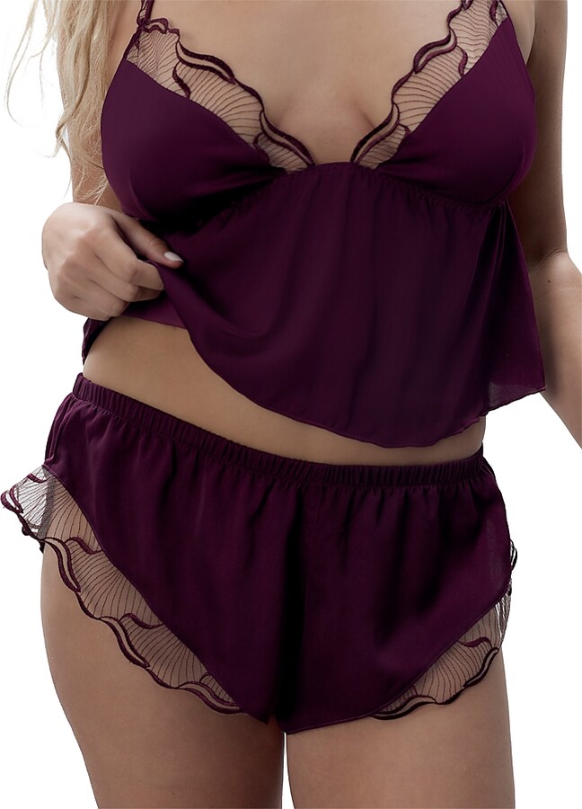 Bluebella Marabel Luxury Satin Cami & Shorts Set