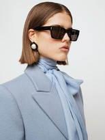 Thumbnail for your product : Saint Laurent Sl 402 Square Acetate Sunglasses
