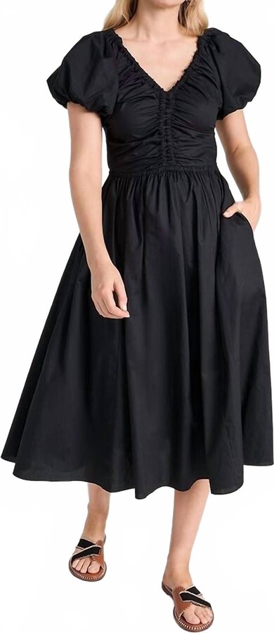 Ulla Johnson Cecile Dress In Noir