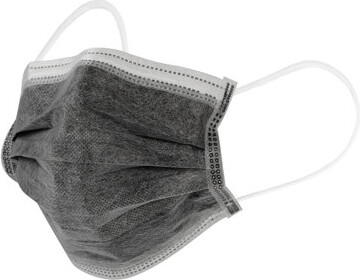 Restaurantware-Clean Tek Professional Disposable Face Masks, 50 Breathable Nose Masks - 3 Ply, Customizable Fit, Gray Nonwoven Fiber Earloop Face Mask