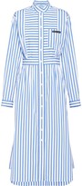 Thumbnail for your product : Prada Striped Shirt Dress