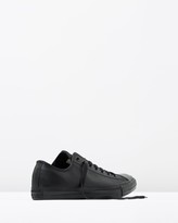 Thumbnail for your product : Converse Black Low-Tops - Chuck Taylor All Star Leather Ox - Unisex