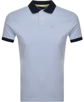 Barbour Lynton Polo T Shirt Blue