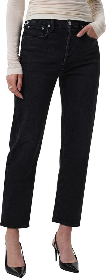 Citizens of Humanity Delfina High Waist Straight Leg Jeans