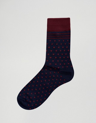 Jack and Jones Socks 4 Pack with Spot