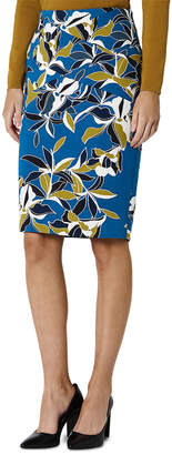 David Lawrence Isola Floral Pencil Skirt