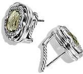 Thumbnail for your product : David Yurman Labyrinth Earrings with Prasiolite and Diamonds