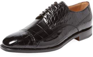 Romano Martegani Men's Cap-Toe Derby Shoe