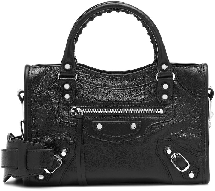 balenciaga classic city mini leather tote