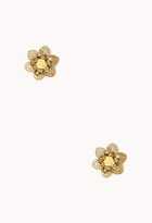 Thumbnail for your product : Forever 21 Baroque Rosette Studs
