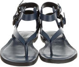 Thumbnail for your product : Vera Wang Leather Multistrap Sandals