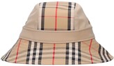 Thumbnail for your product : Burberry Reversible Vintage Check Cotton Hat