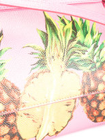 Thumbnail for your product : Dolce & Gabbana pineapple print Sicily shoulder bag
