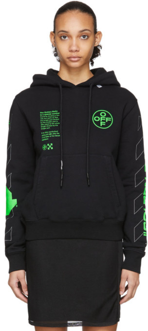 off white arch shapes hoodie